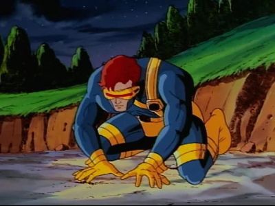 Cyclops give them an eyeful - X Men: The Animated Series