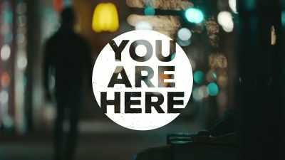 [cymbals crashing] - You Are Here