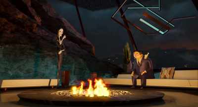 Cyrus Strange is lying.
I'm sure of it. - The Addams Family 2