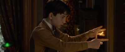 -d Baby
-[whirring, crackling] - The House with a Clock in Its Walls