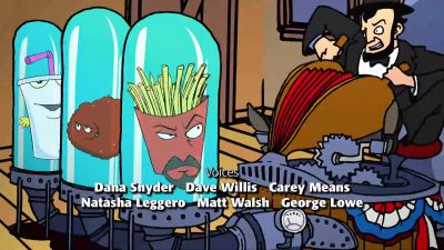 D D DANCING IS FORBIDDEN - Aqua Teen Hunger Force