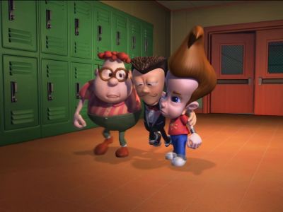 ♪ Da-da, da-da, da-da, da, da. ♪ - The Adventures of Jimmy Neutron: Boy Genius