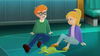 DA! Liz! Are you all right? - The Magic School Bus Rides Again: The Frizz Connection