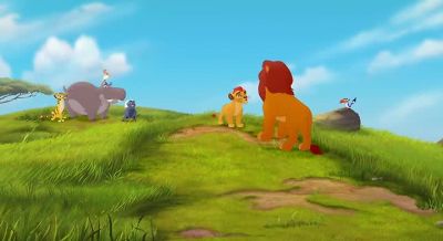 Dad Am I glad to see you - The Lion Guard: Return of the Roar