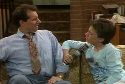 Dad, being
without a license, - Married... with Children
