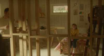 - Dad, B's building a wall
so that I have my own room. - A Friend of the Family
