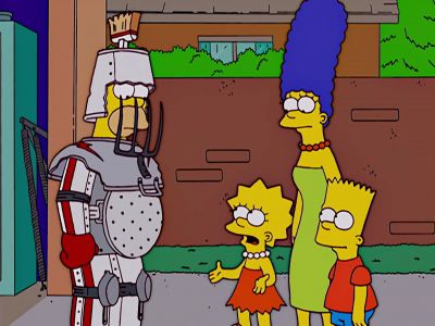 Dad you can't take revenge on an animal - The Simpsons