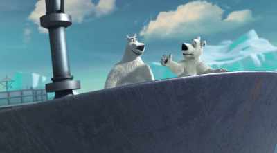 Dad, come out here,
we're almost home! - Norm of the North: Keys to the Kingdom