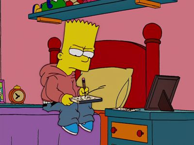 Dad, you completely
sold me out. - The Simpsons