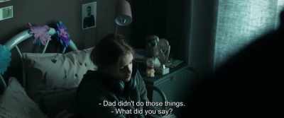 - Dad didn't do those things.
- What did you say? - The Marco Effect