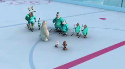 Dad, he didn't pass
the puck once! - Norm of the North: Keys to the Kingdom
