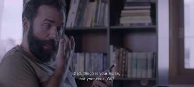 Dad, Diego is your nurse,
not your cook. - The Pink Cloud
