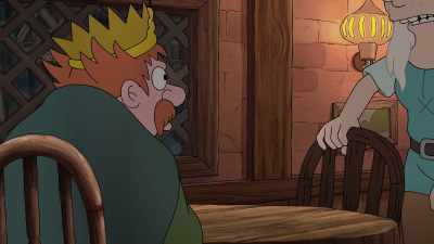 Dad, that doesn't mean much,
but it means a lot. - Disenchantment