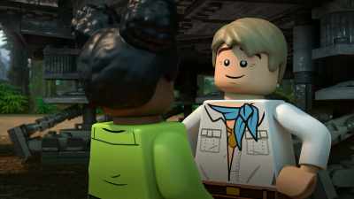 -Dad, everyone's watching.
-I don't care. - Lego Star Wars Summer Vacation