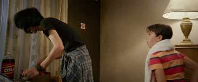 -DAD: I am so hungry.
-MOM: Me, too. - Diary of a Wimpy Kid: The Long Haul