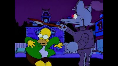 Dad, I think you're
wrong about that robot - The Simpsons