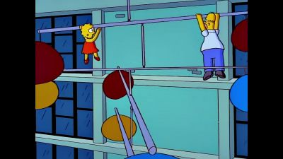Dad, I'm kind of scared. - The Simpsons