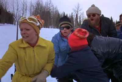 - Dad!
- Jesse, it's slipping! - Snowball Express