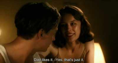 Dad likes them.
Yes, that's just it.
. - Never Look Away