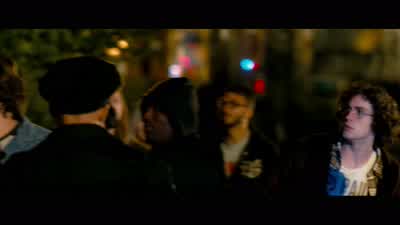 Dad? Whoa. Whoa, whoa! That's my dad. Your dad's Kick-Ass? What? Yeah. He just gave himself up. You - Kick Ass 2