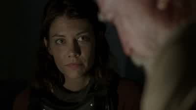 Dad...? They're back now. Go rest. - The Walking Dead