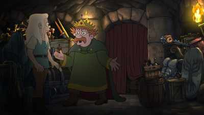 Dad, she's a big lady, but-- - Disenchantment