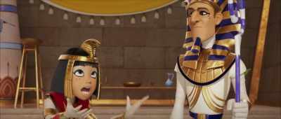Dad! Sorry, sorry, I mean,
Great Pharaoh. - Mummies