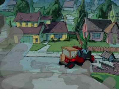 DAD! THEY WENT
THE OTHER WAY! - Goof Troop