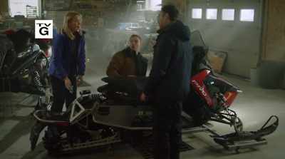 Dad, we were just
cleaning it for you.
Mm-hmm. - Amazing Winter Romance