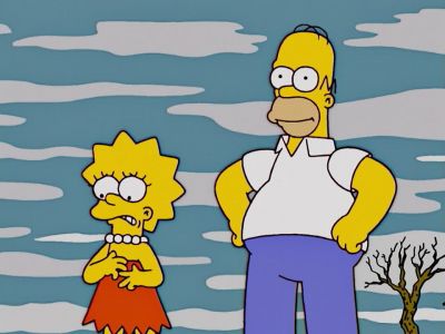 Dad, what are you doing? - The Simpsons