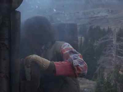 Dad what does the smoke do?
Makes meat taste better? - Further Adventures of the Wilderness Family