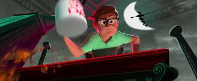 -Dad, what? I did not...
-(gallery gasping) - The Boss Baby: Family Business