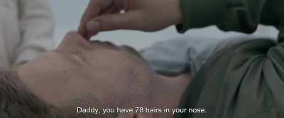 Daddy, you have 78 hairs in your nose. - Under the Tree