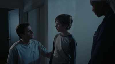 -Daddy, I had a bad dream. - Boy in the Walls