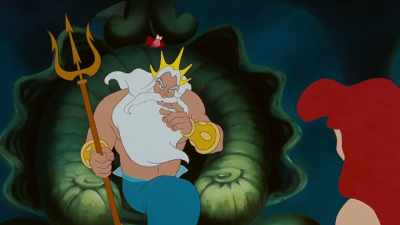Daddy, I'm sorry. I just forgot! I-- - The Little Mermaid Live!