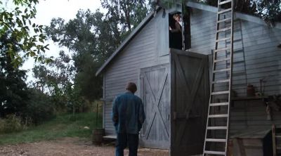 Daddy she's not supposed to be
running around - The Waltons