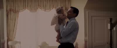 Does daddy get a kiss from both of his little girls huhOh noNo daddy doesn't even get to touch mommyfor a very veryvery long timeDaddy's really sorry about what he said in the other roomHe didn't mean any of itDaddy shouldn't waste his timeAnd from now - The Wolf of Wall Street