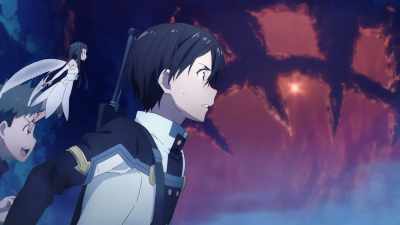 Daddy! That's the monster
called Dorcel the Chaos Drake, - Sword Art Online: The Movie – Ordinal Scale
