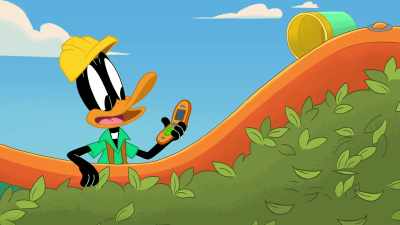 Daffy,
can you bring the leaves? - Bugs Bunny Builders