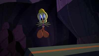 Daffy, I asked
how the hauling was going, - Bugs Bunny Builders