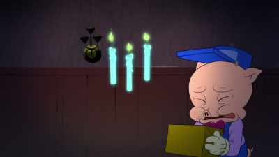 Daffy! This hotel is haunted! - Looney Tunes Cartoons
