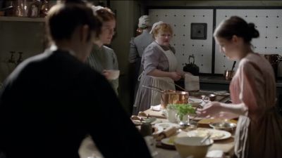 Daisy! Chafing dishes, now! - Downton Abbey