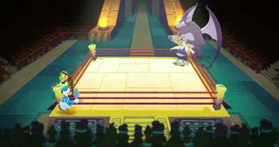 (Daisy groans) - Legend of the Three Caballeros