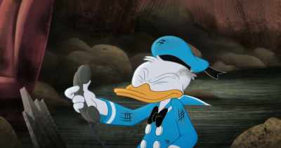 (Daisy shouting indistinctly) - Legend of the Three Caballeros