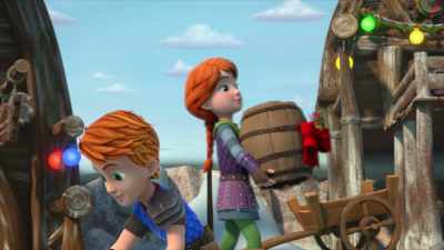 Dak, Leyla. Do you think
there's a dragon egg on the tree for me? - Dragons: Rescue Riders: Huttsgalor Holiday