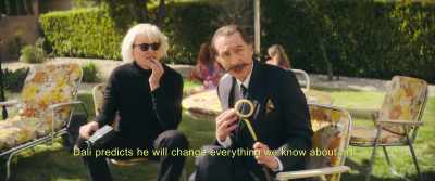 Dali predicts he will change
everything we know about art! - Weird: The Al Yankovic Story