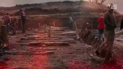 Damage to the fortifications - Curse of the Ancients with Alice Roberts