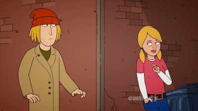 - Dammit.
- Psst! Got any wax? - Corner Gas Animated