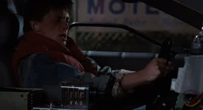 Damn it Doc Why did you have to tear up that letterIf I only had more timeWait a minute I got all the time I wantI got a time machine I can just go back early and warn him - Back to the Future