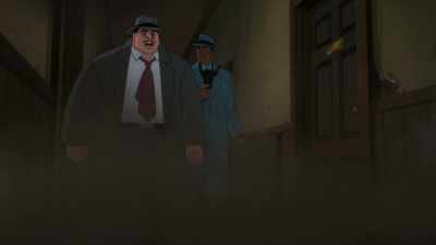 - Damn. I was sure I...
- Come on. - Batman: Caped Crusader